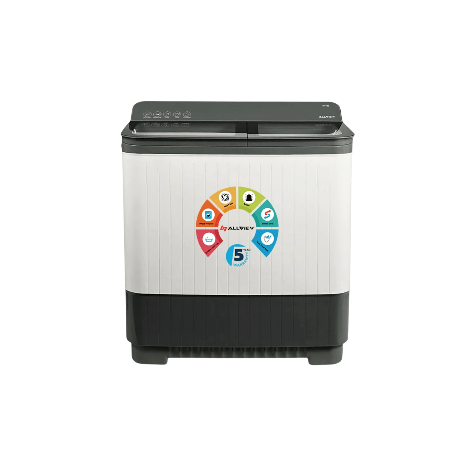 AllView washing machine for efficient cleaning and everyday fabric care