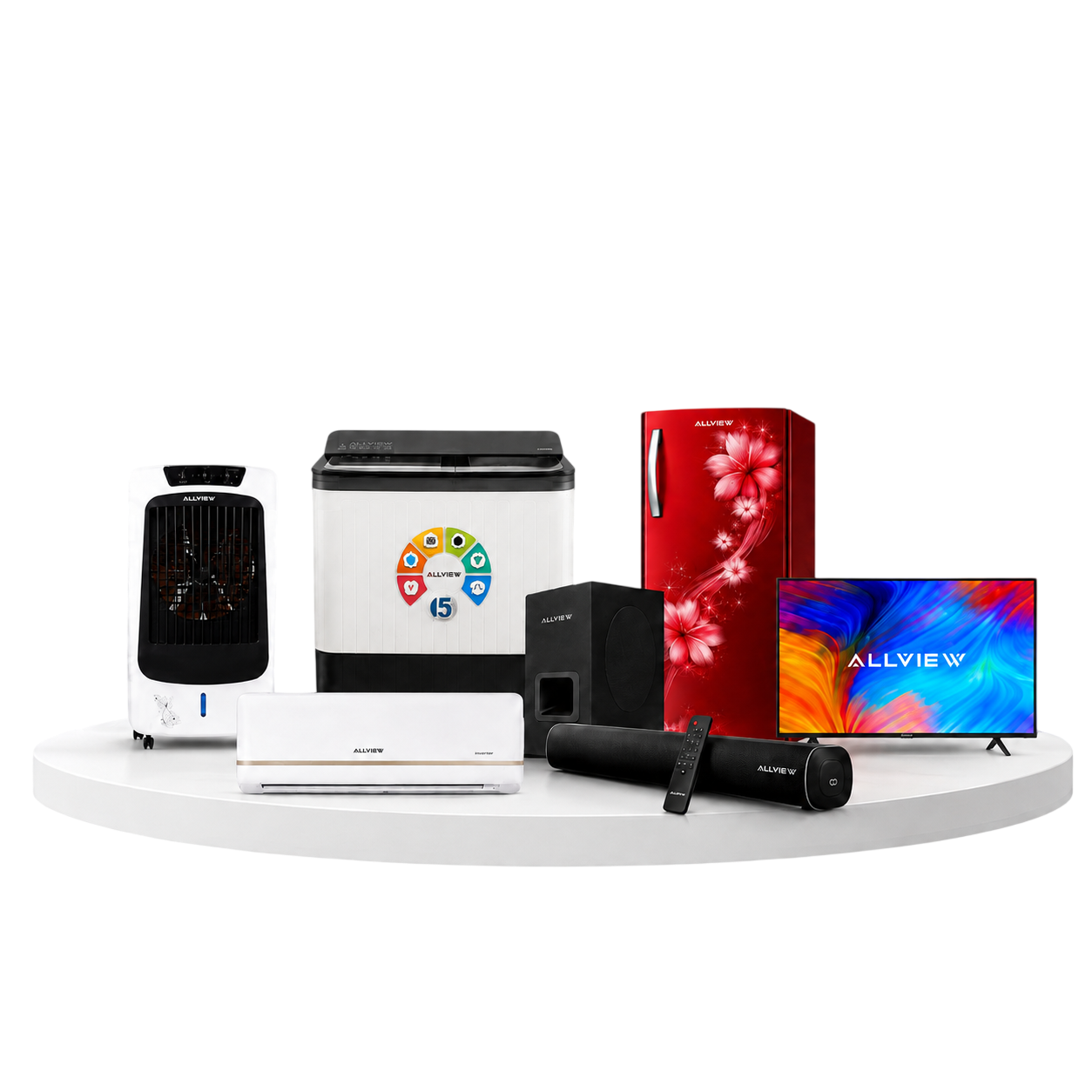 AllView television, air conditioner, washing machine and premium home appliances